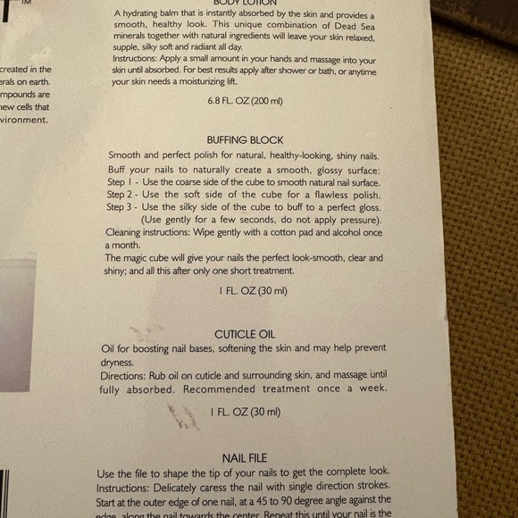 Nail Care Collection - Blue - Picture 3 of 5